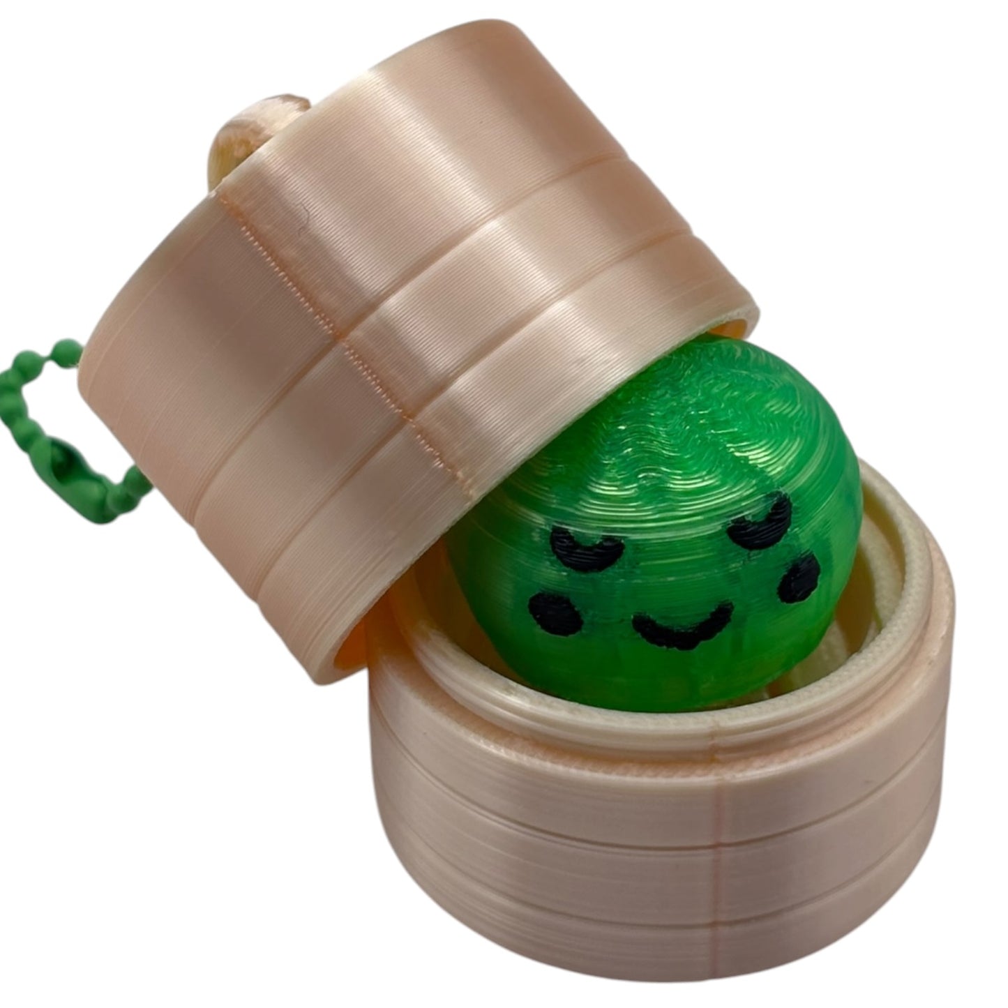 Clicker Dumpling Keychain