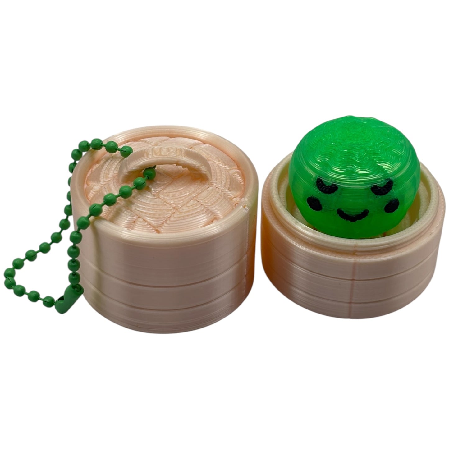 Clicker Dumpling Keychain
