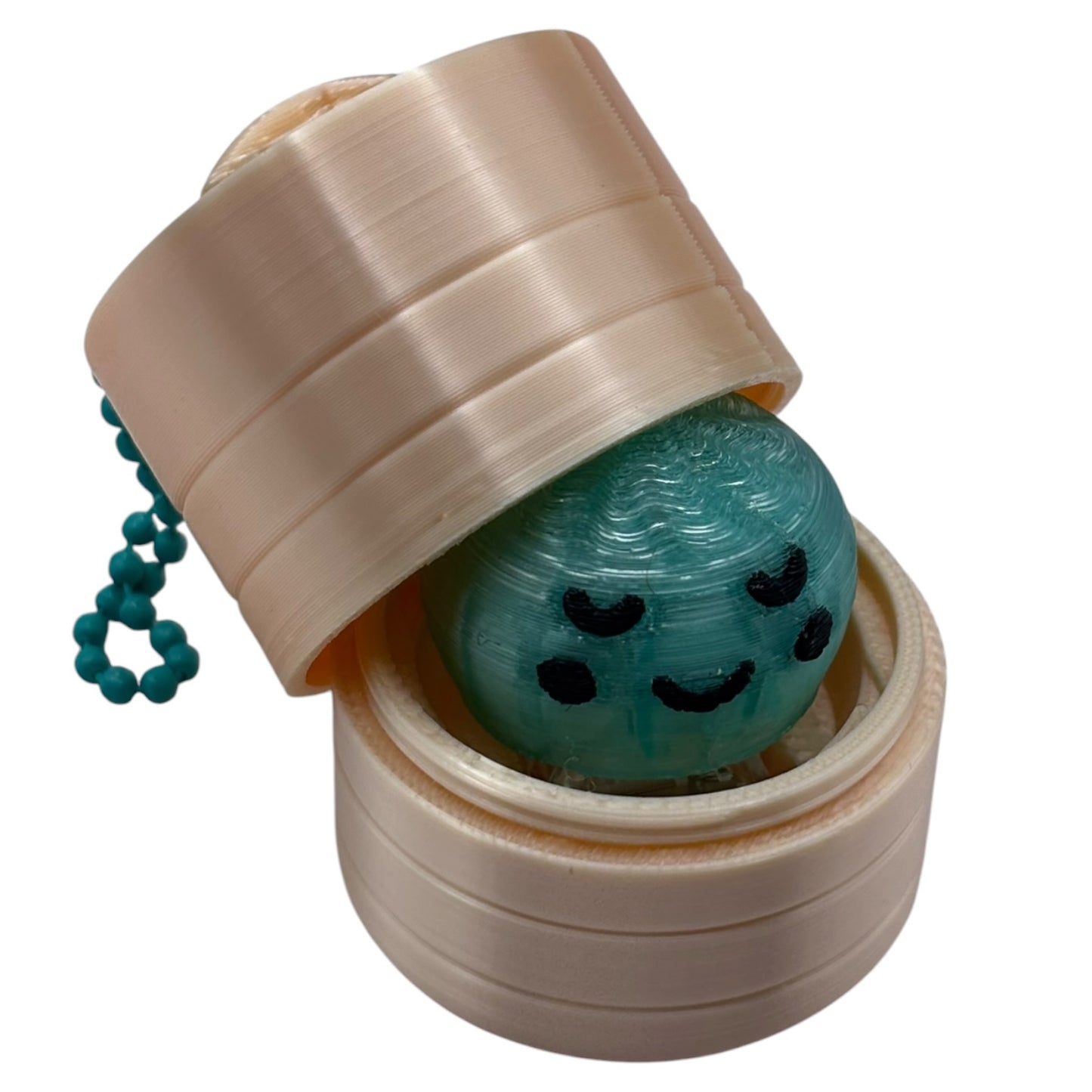 Clicker Dumpling Keychain