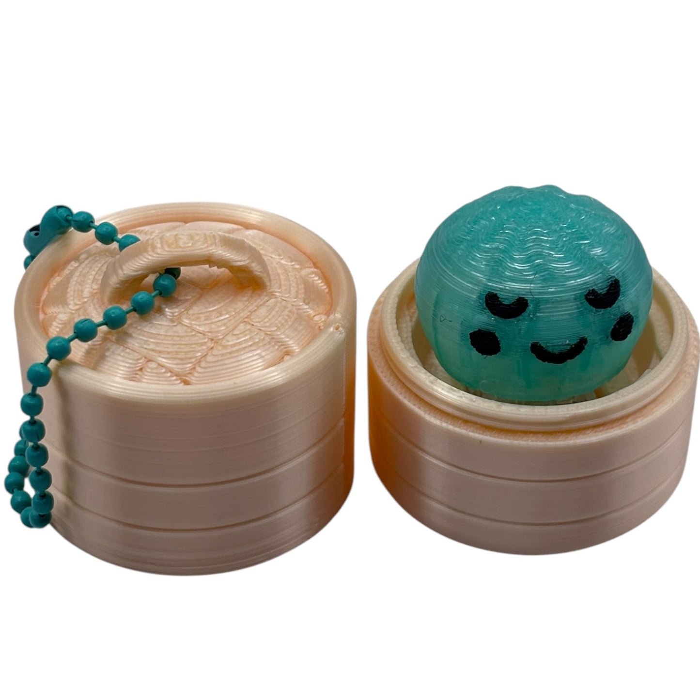 Clicker Dumpling Keychain
