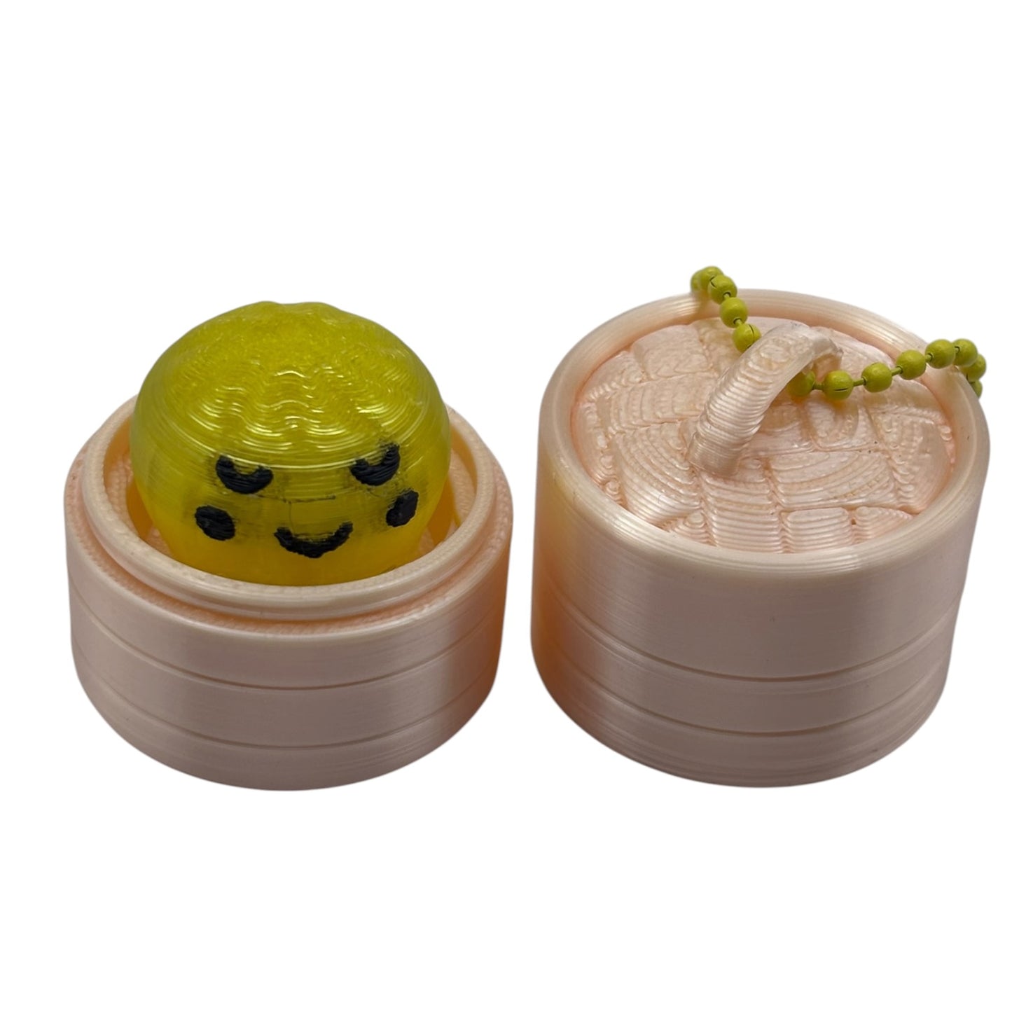 Clicker Dumpling Keychain
