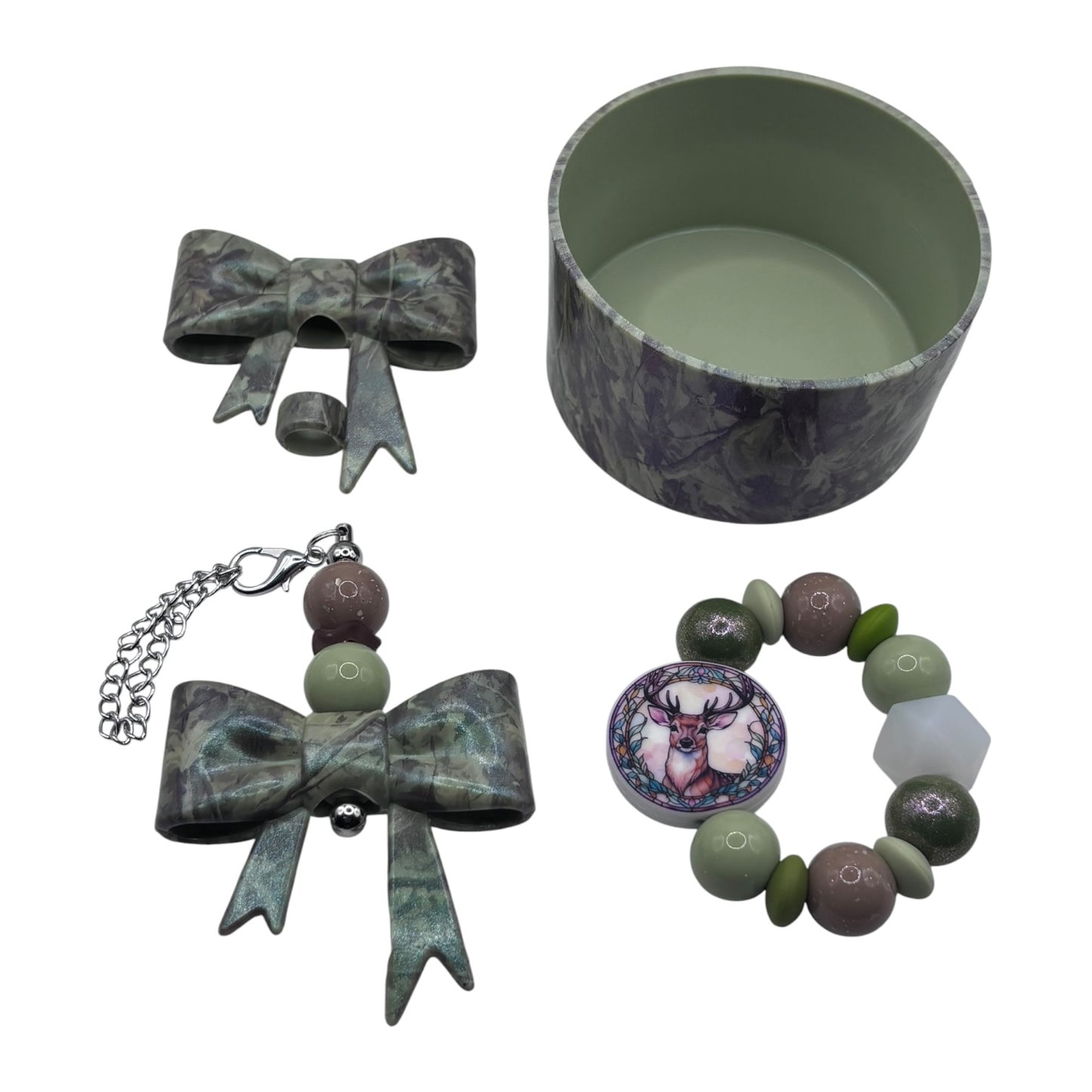 Woodland Whispers Tumbler Accessory Set