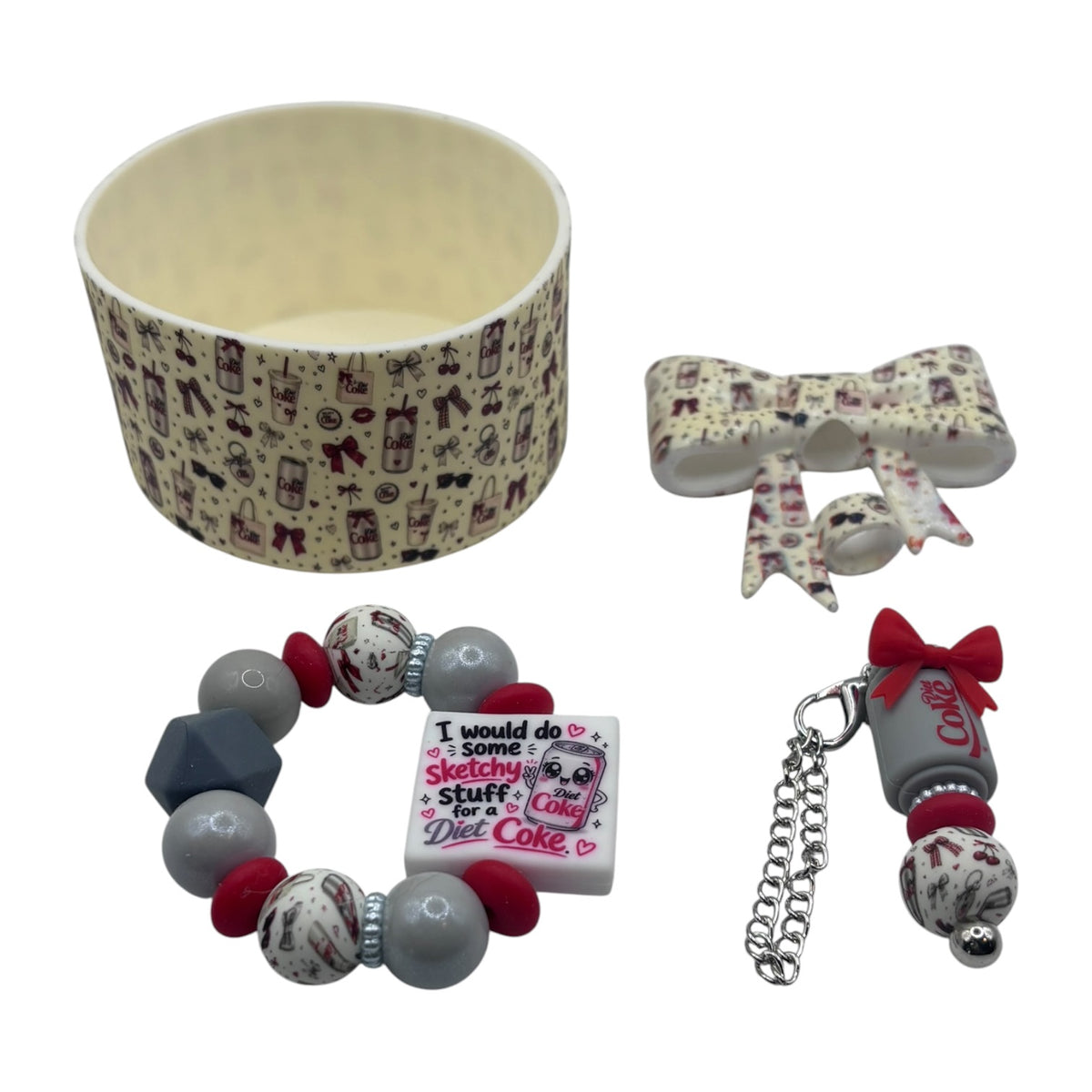 Sketchy for a Diet Coke Tumbler Accessory Set