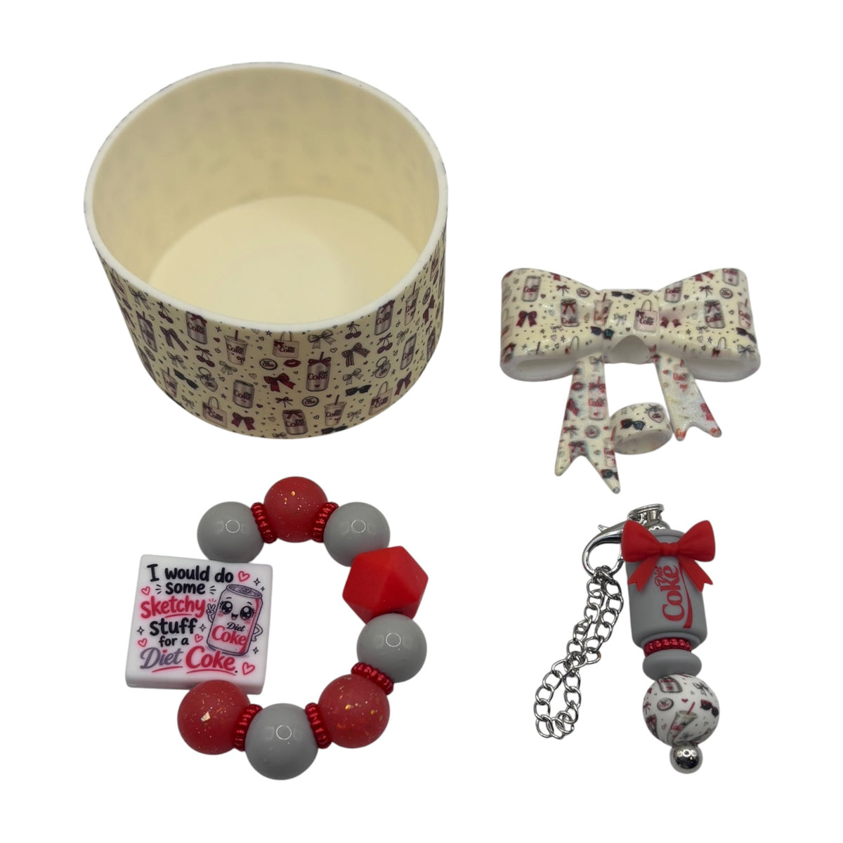 Sketchy for a Diet Coke Tumbler Accessory Set