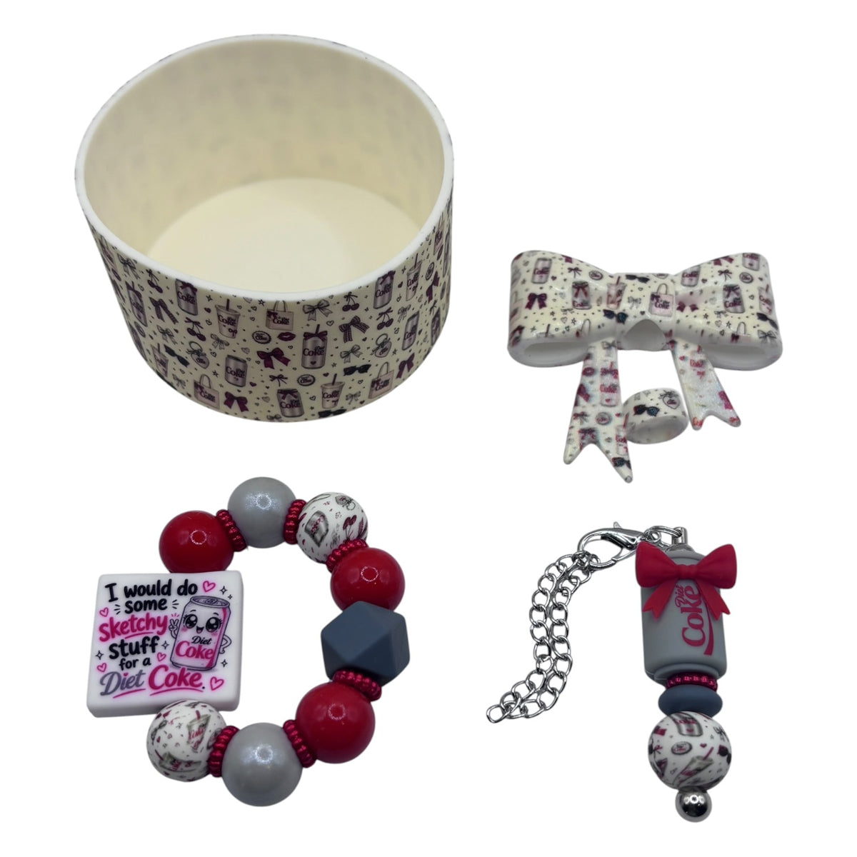 Sketchy for a Diet Coke Tumbler Accessory Set