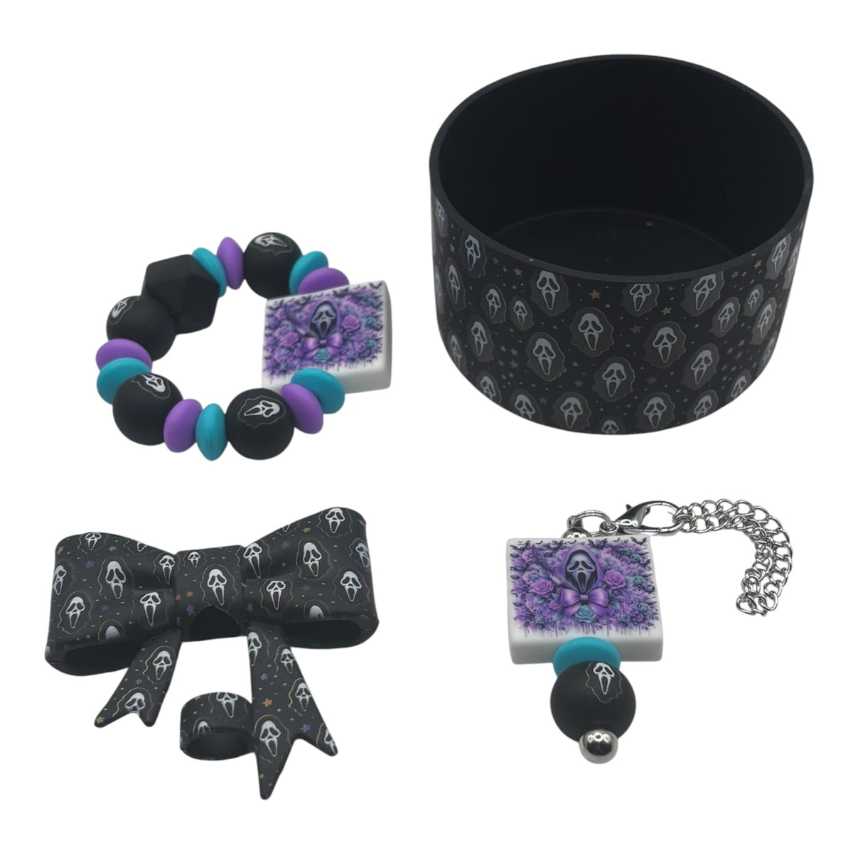 Call Me Horror Tumbler Accessory Set