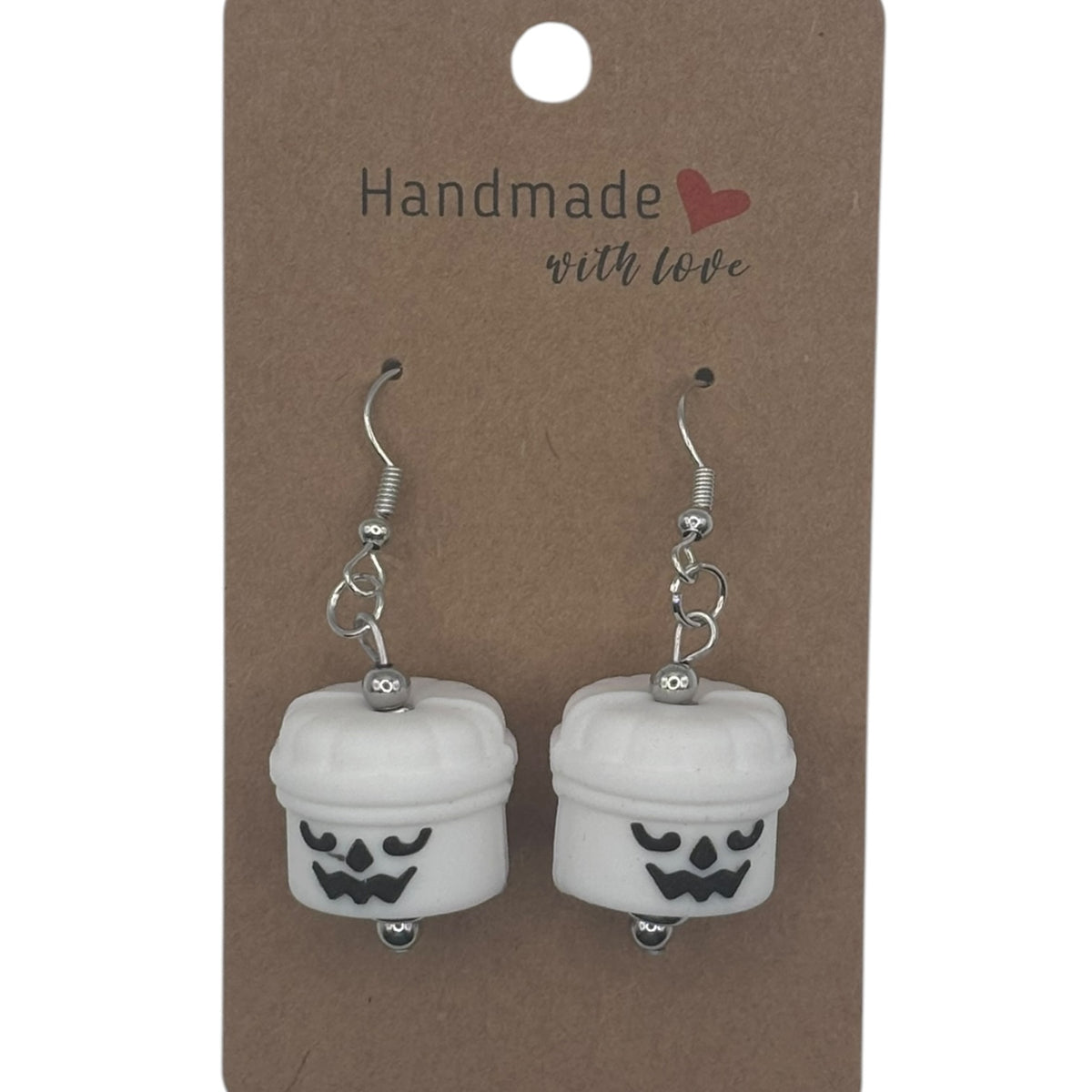 Boo Buckets & Nuggets Earrings