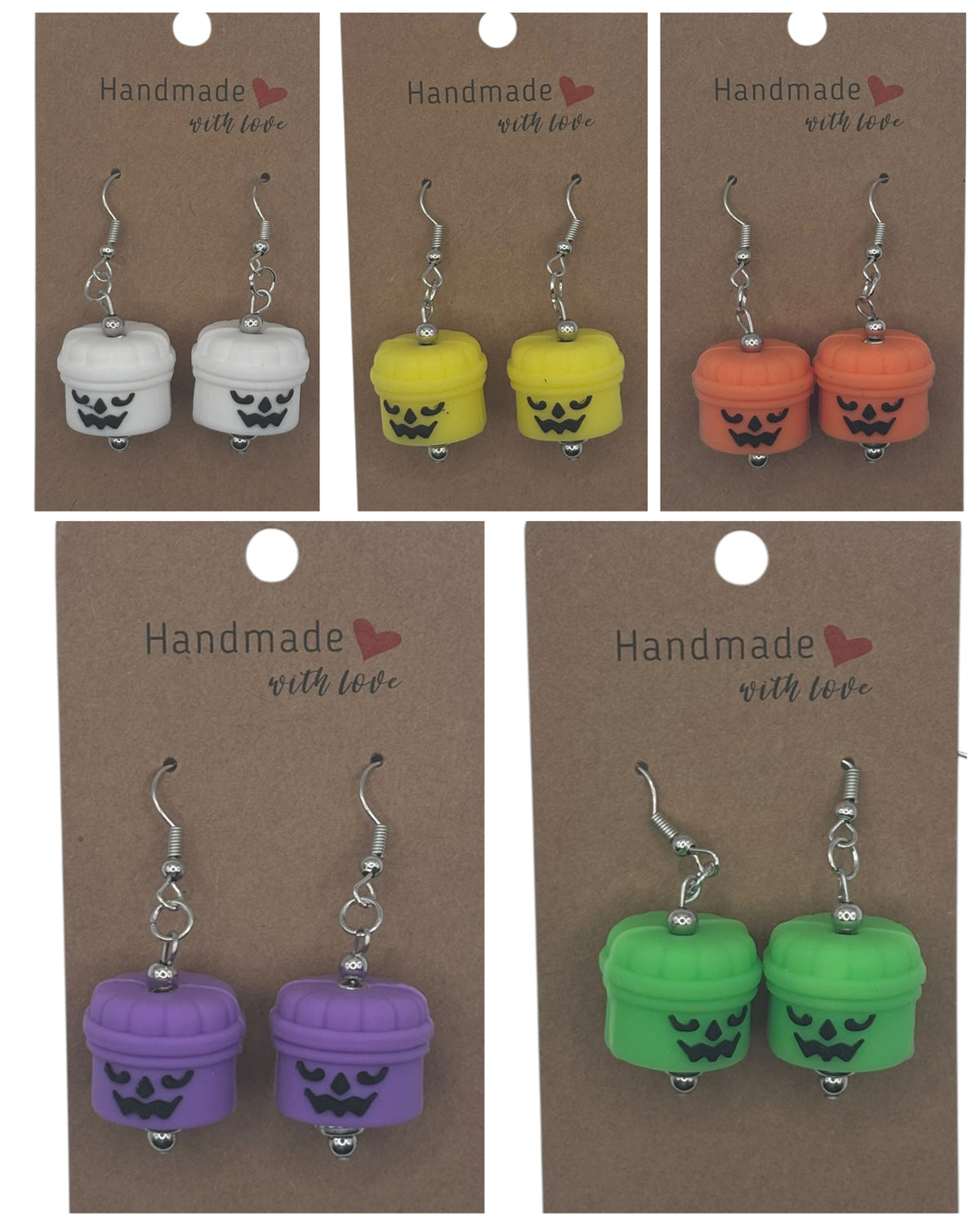 Boo Buckets & Nuggets Earrings