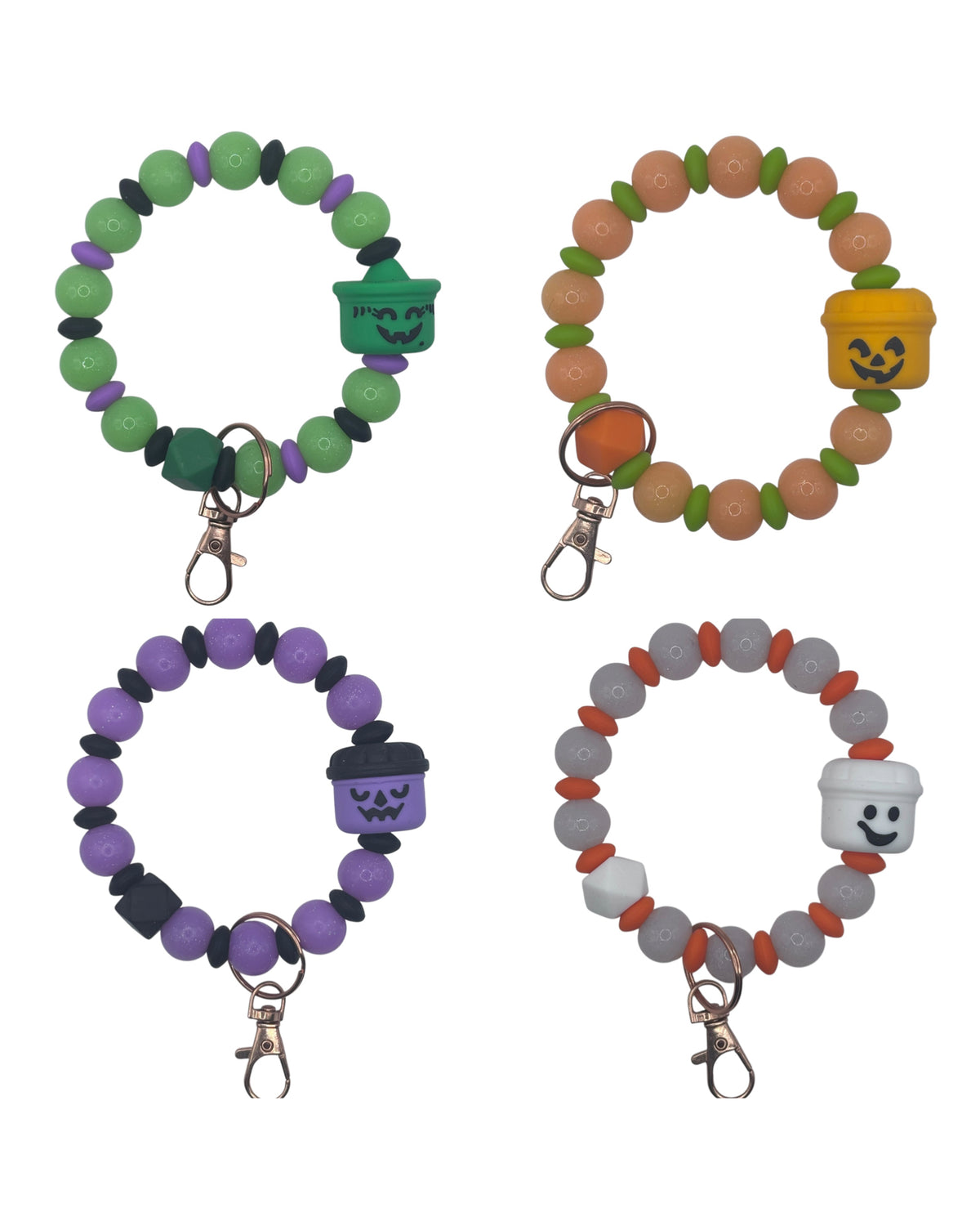 Boo Buckets & Nuggets Wristlet