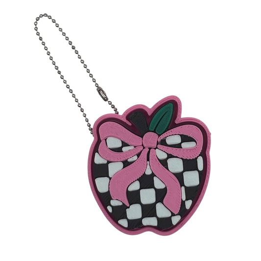 Checkered Apple Fidget Clicker