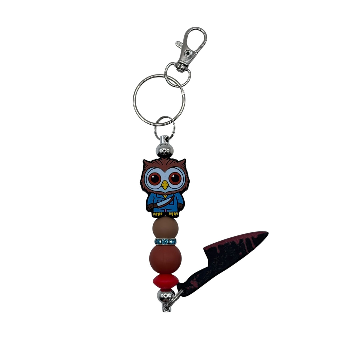 Noah’s Nook Horror Owl Keychain