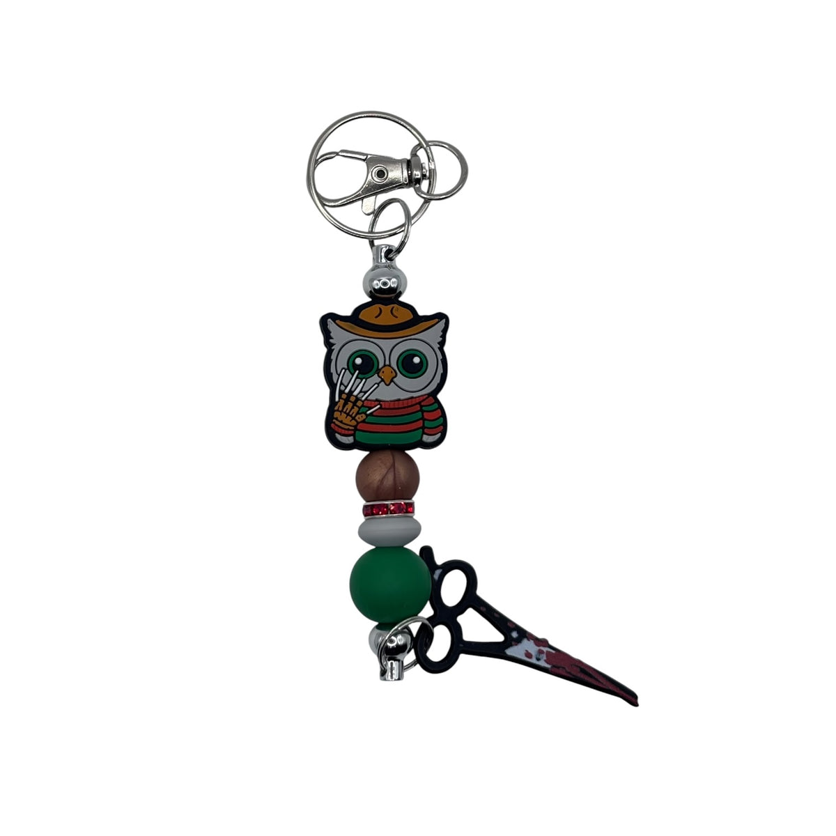 Noah’s Nook Horror Owl Keychain