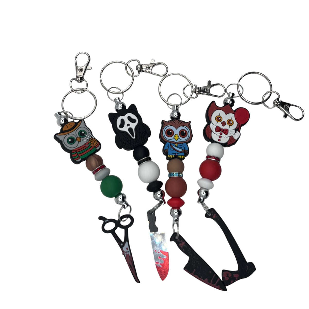 Noah’s Nook Horror Owl Keychain