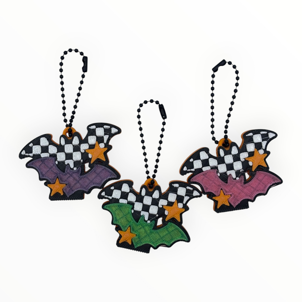 Checkered Bats Can Opener & Nail Saver