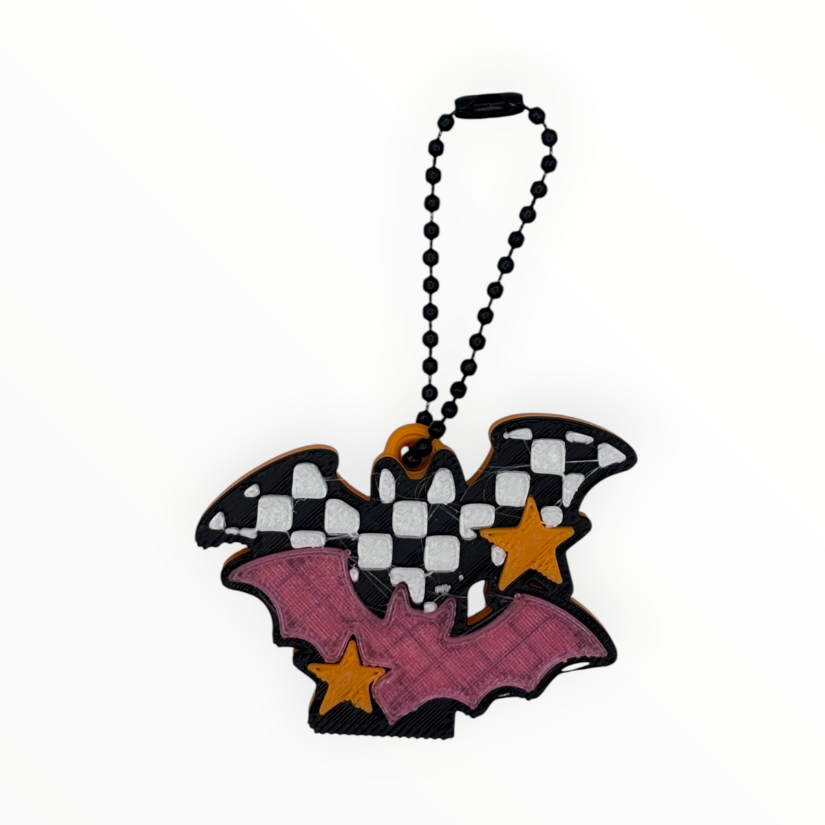 Checkered Bats Can Opener & Nail Saver