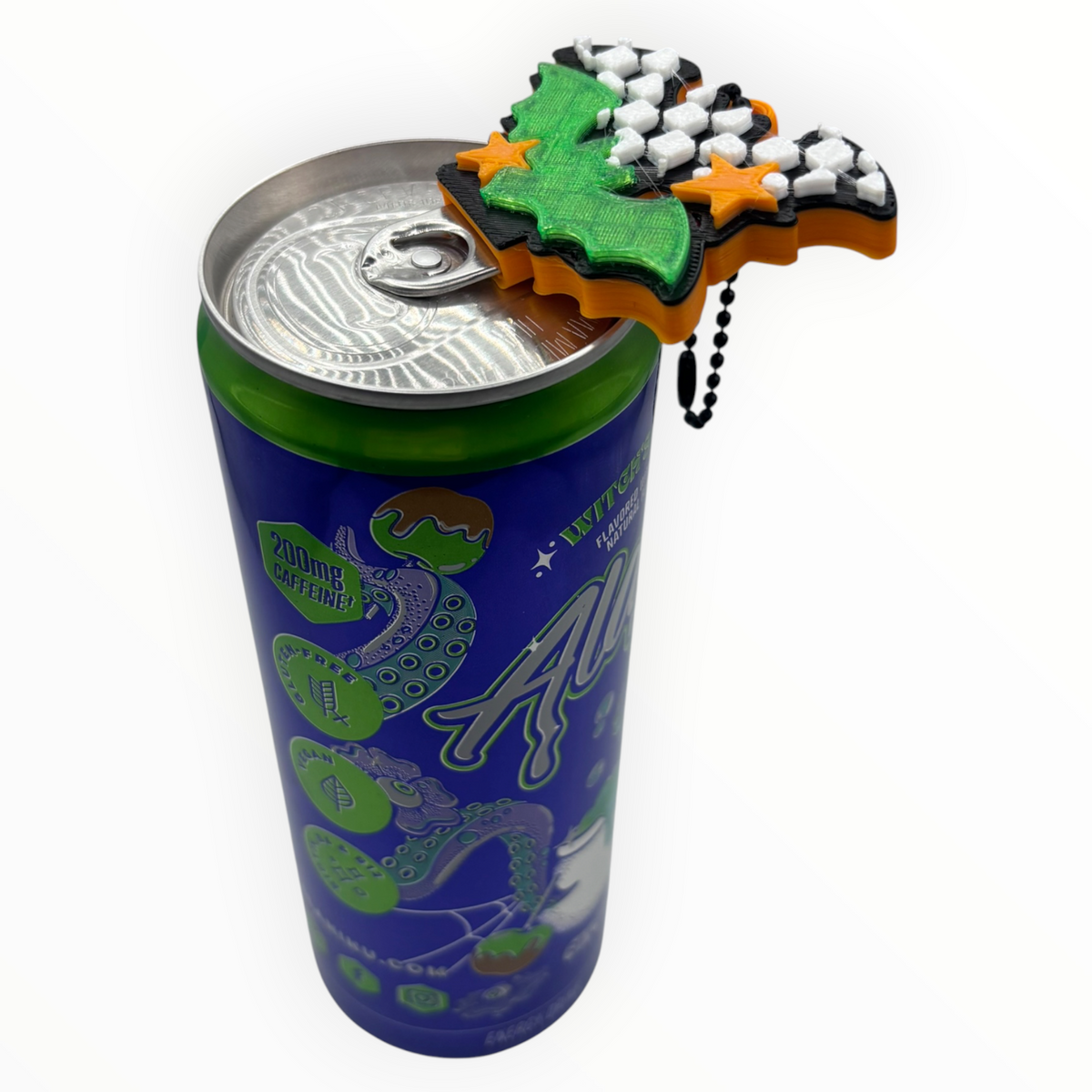 Checkered Bats Can Opener & Nail Saver