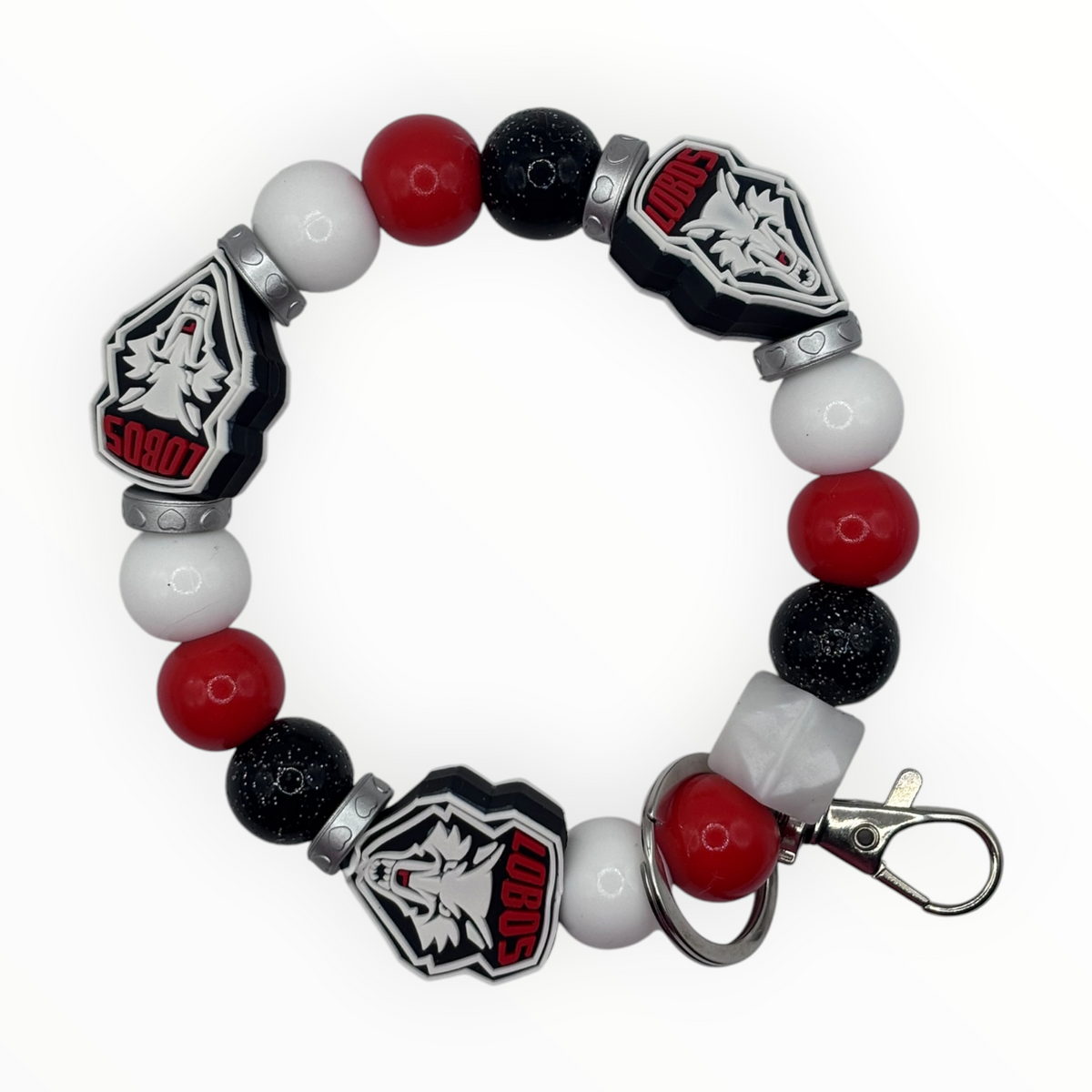 New Mexico Lobos Wristlet