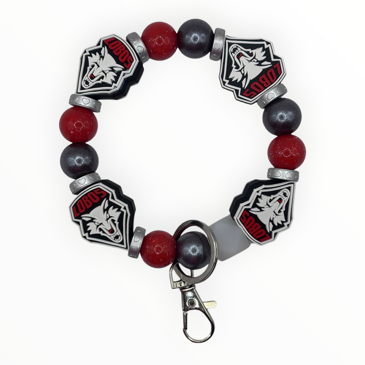 New Mexico Lobos Wristlet