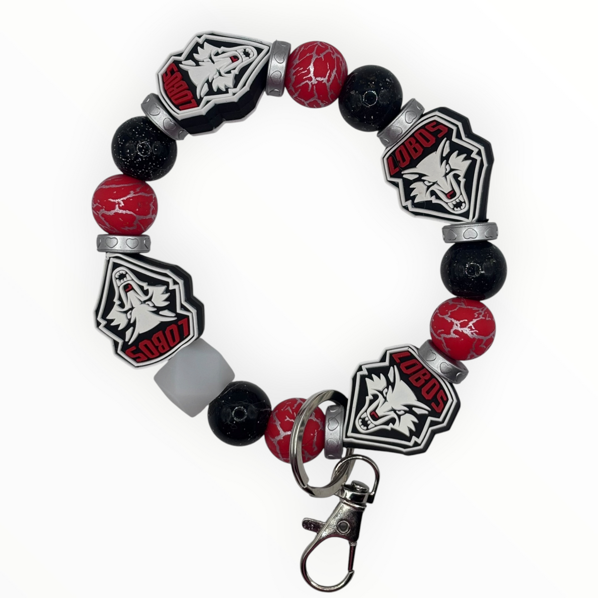 New Mexico Lobos Wristlet