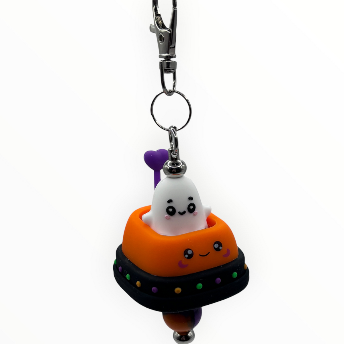 Boo Bumper Keychain
