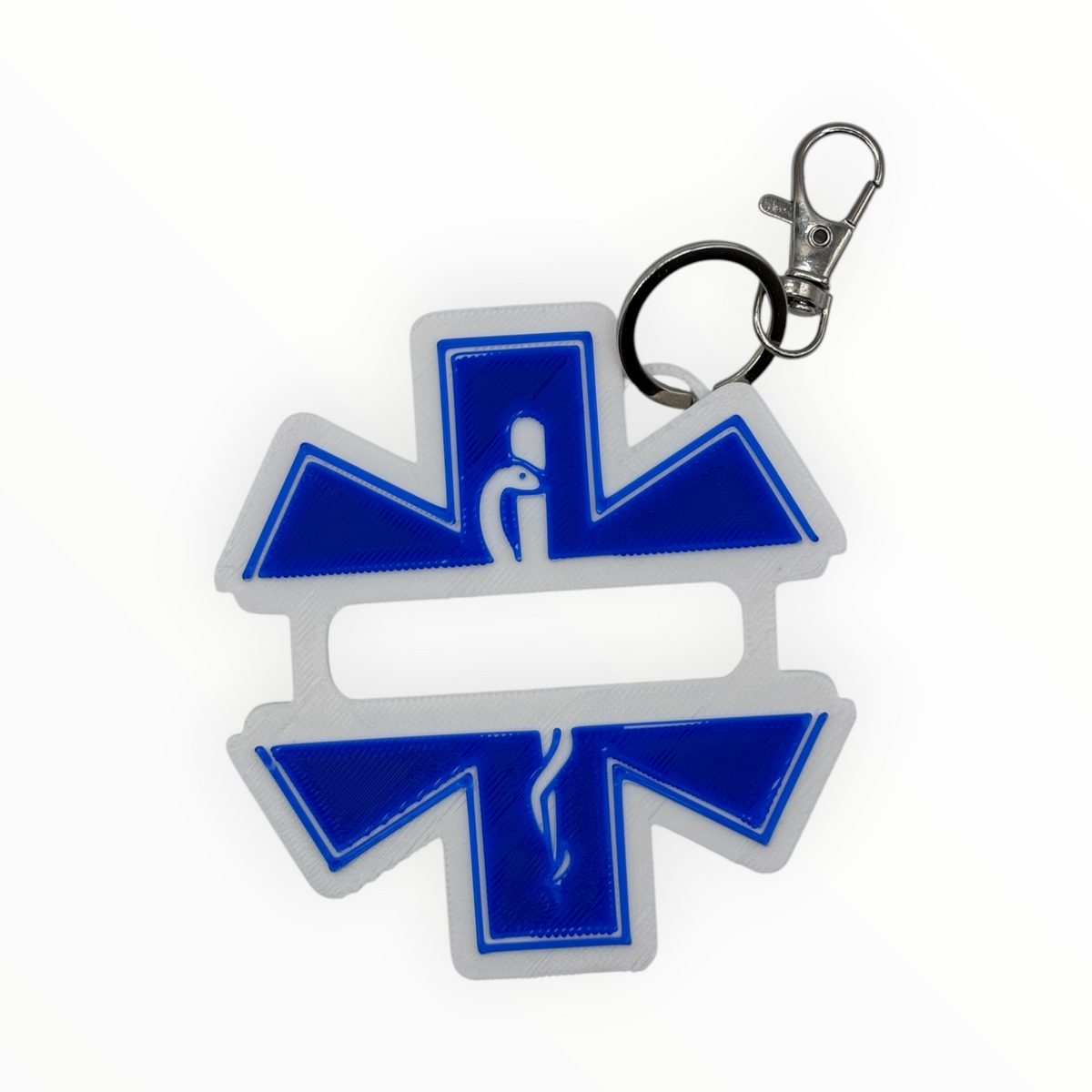 EMS Hair Tie Holder Keychain