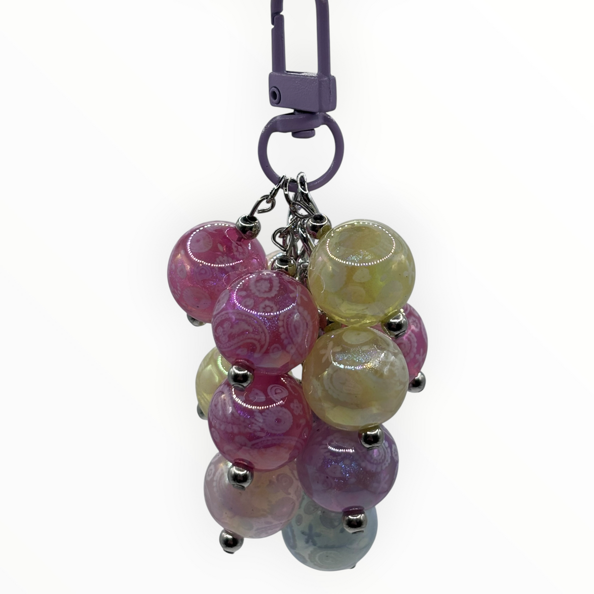 Clear Paisley Small Bauble Charm