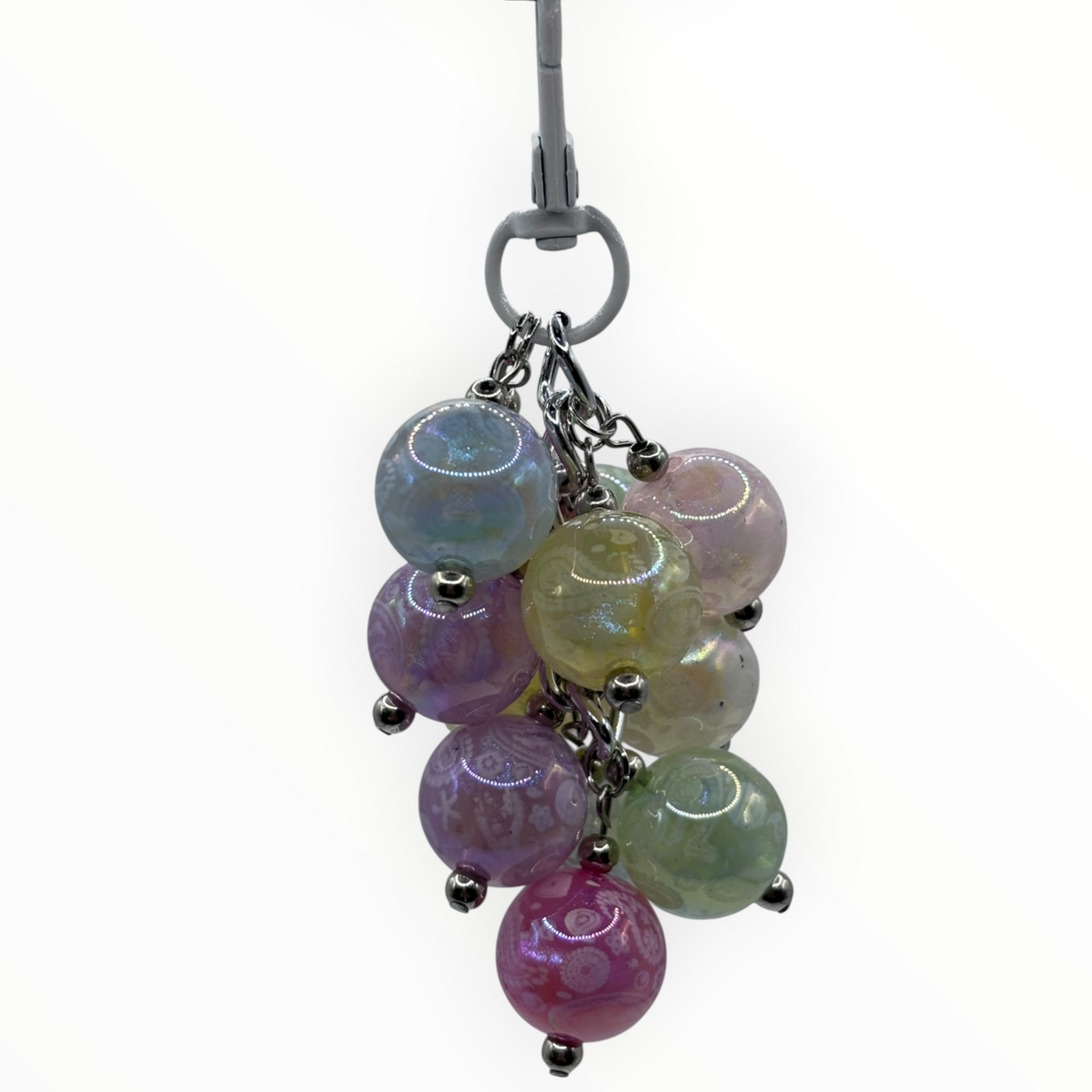 Clear Paisley Small Bauble Charm