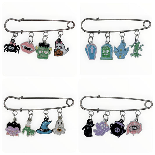 Halloween Charm Pin