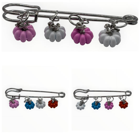 Pumpkin Charm Pin