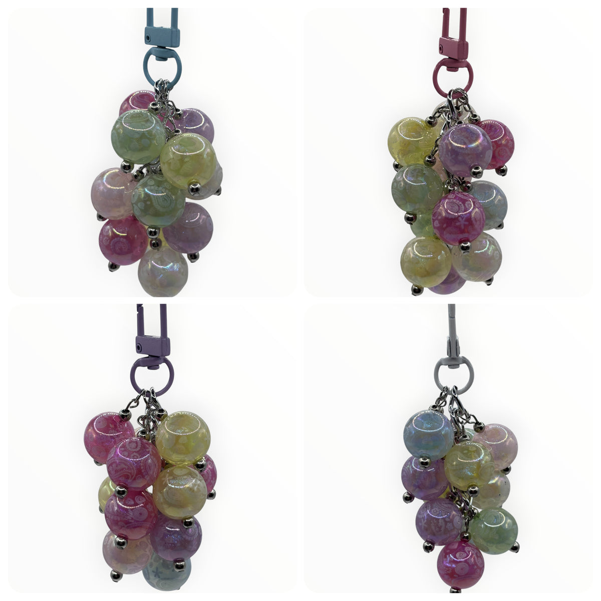 Clear Paisley Small Bauble Charm