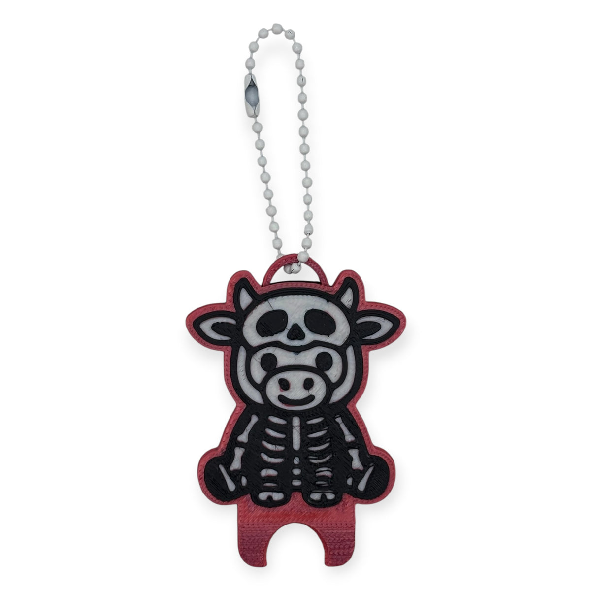 Skeleton Cow Nail Saver & Can Opener
