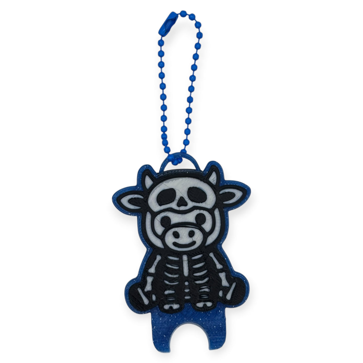 Skeleton Cow Nail Saver & Can Opener