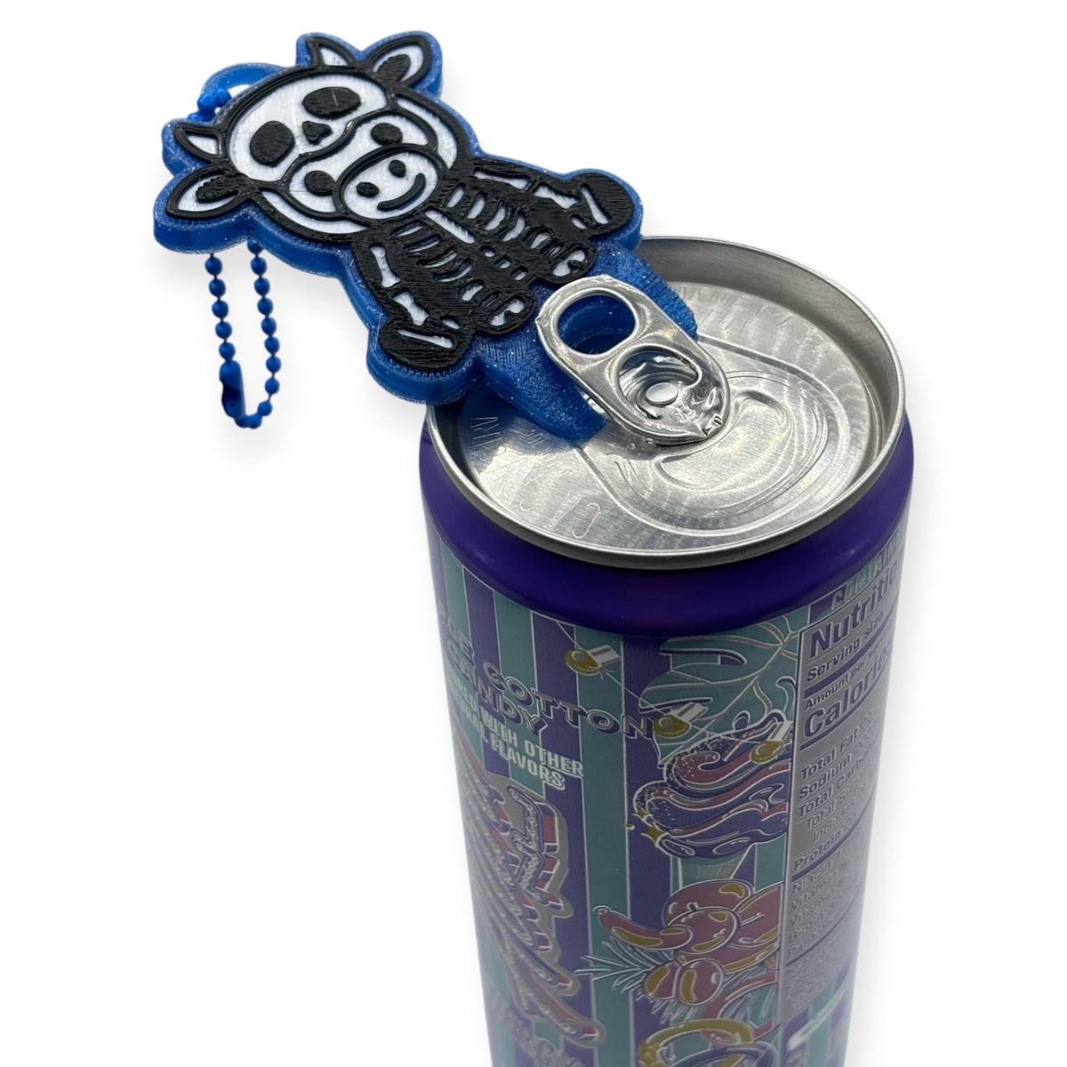 Skeleton Cow Nail Saver & Can Opener