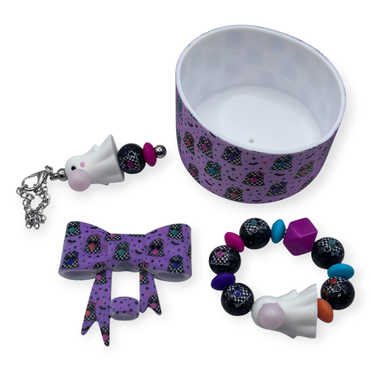 Disco Boo Tumbler Accessory Set