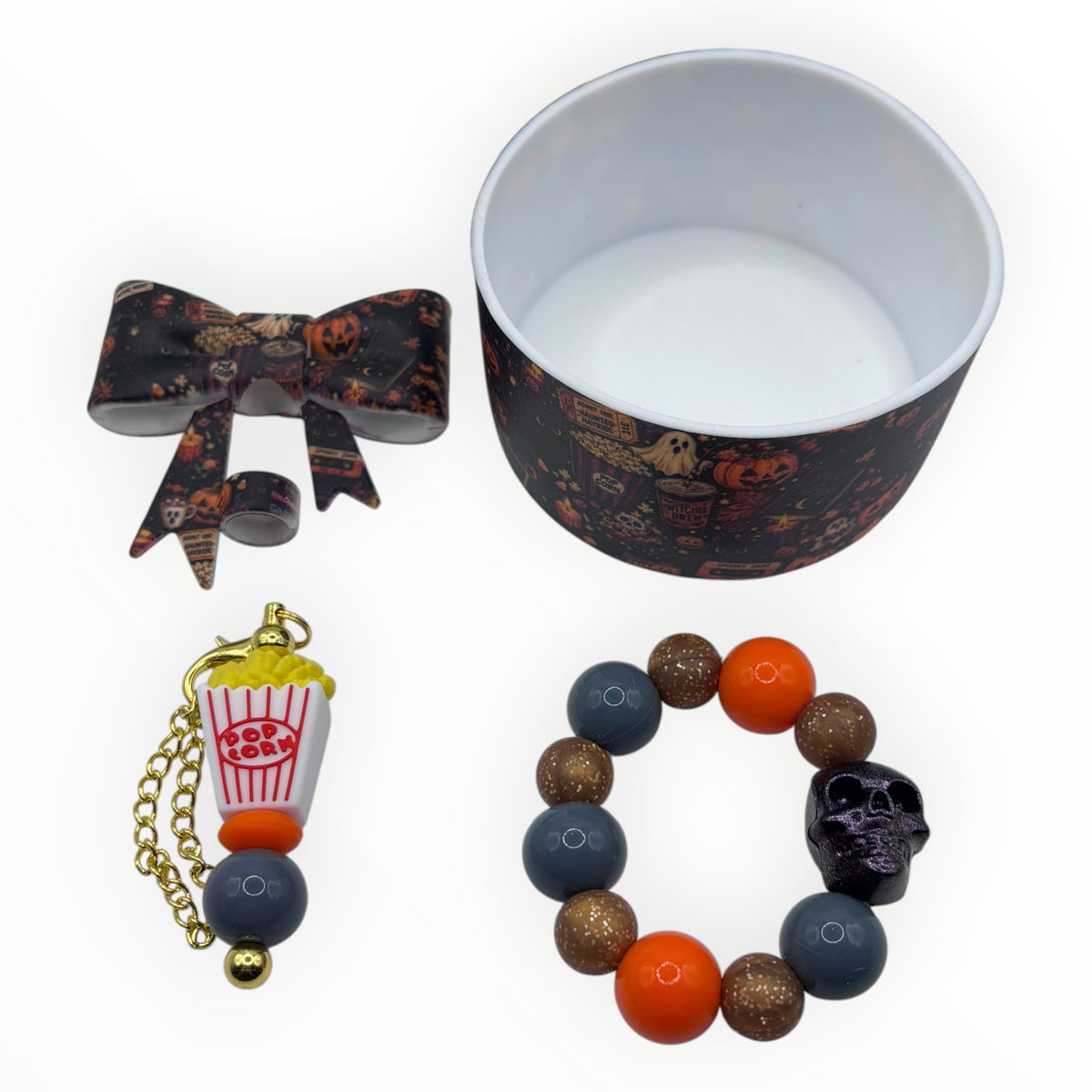 Haunted Movie Night Tumbler Accessory Set