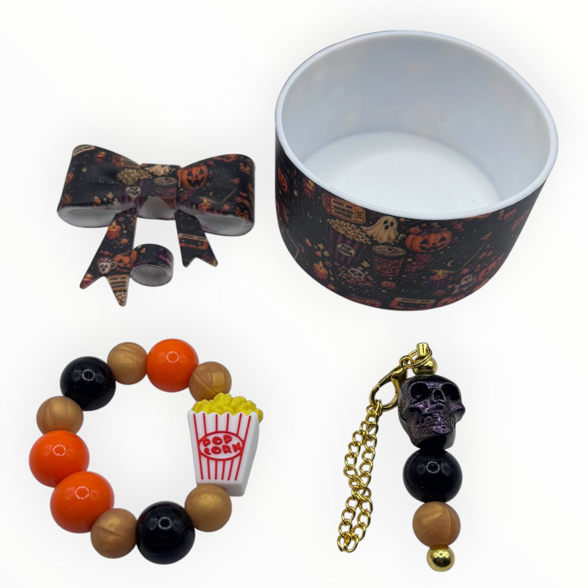 Haunted Movie Night Tumbler Accessory Set