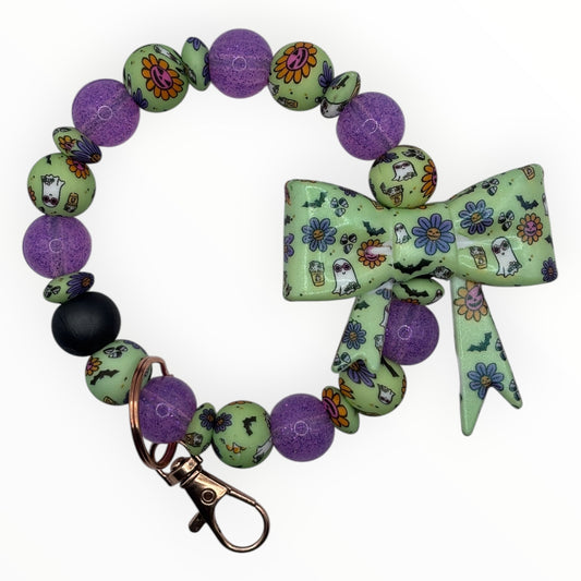 Groovy Ghoul Garden Wristlet
