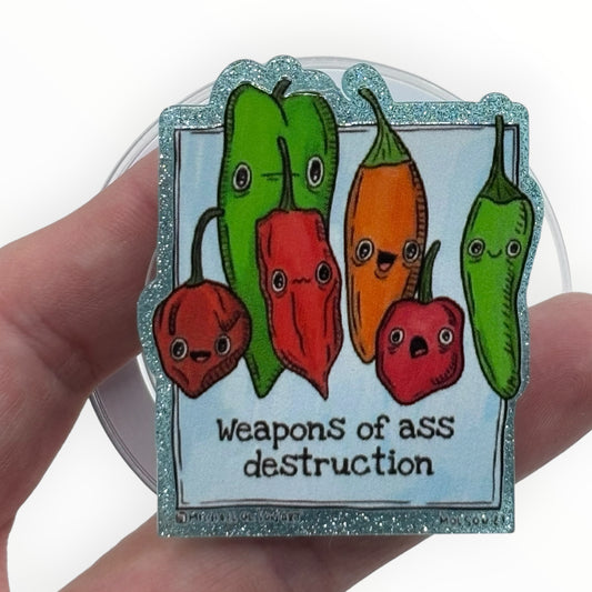 Weapons of Ass Destruction Magnetic Phone Grip