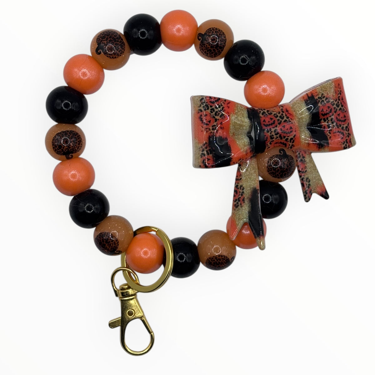 Wild Pumpkin Wristlet