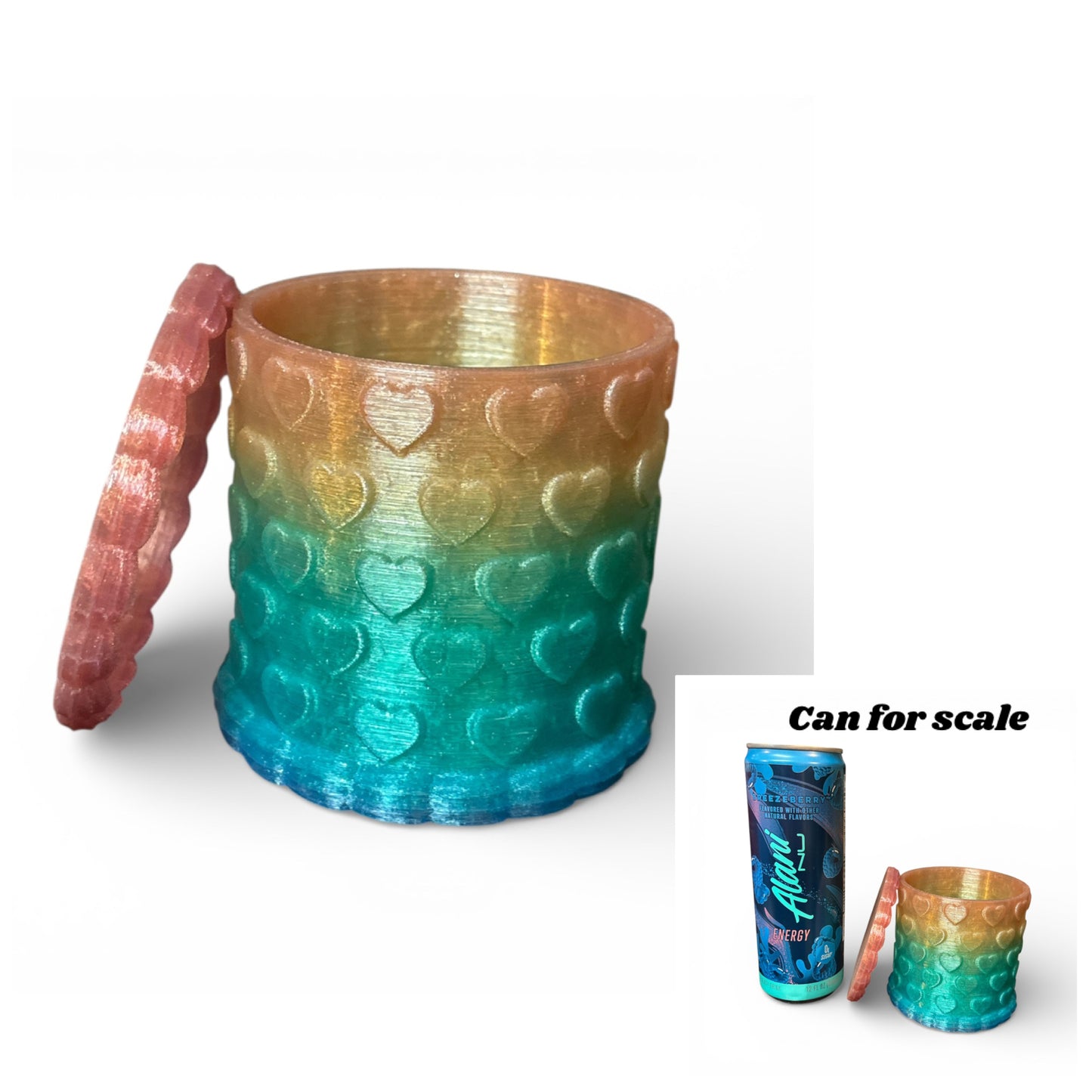 Ombre Sweetheart Storage Container