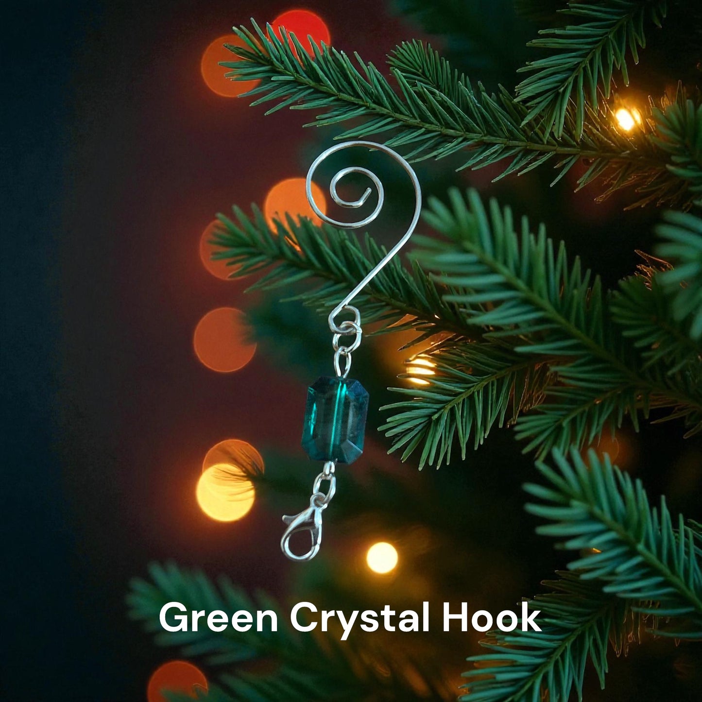 Christmas Ornament Focals – Handcrafted Beaded Charm Ornaments