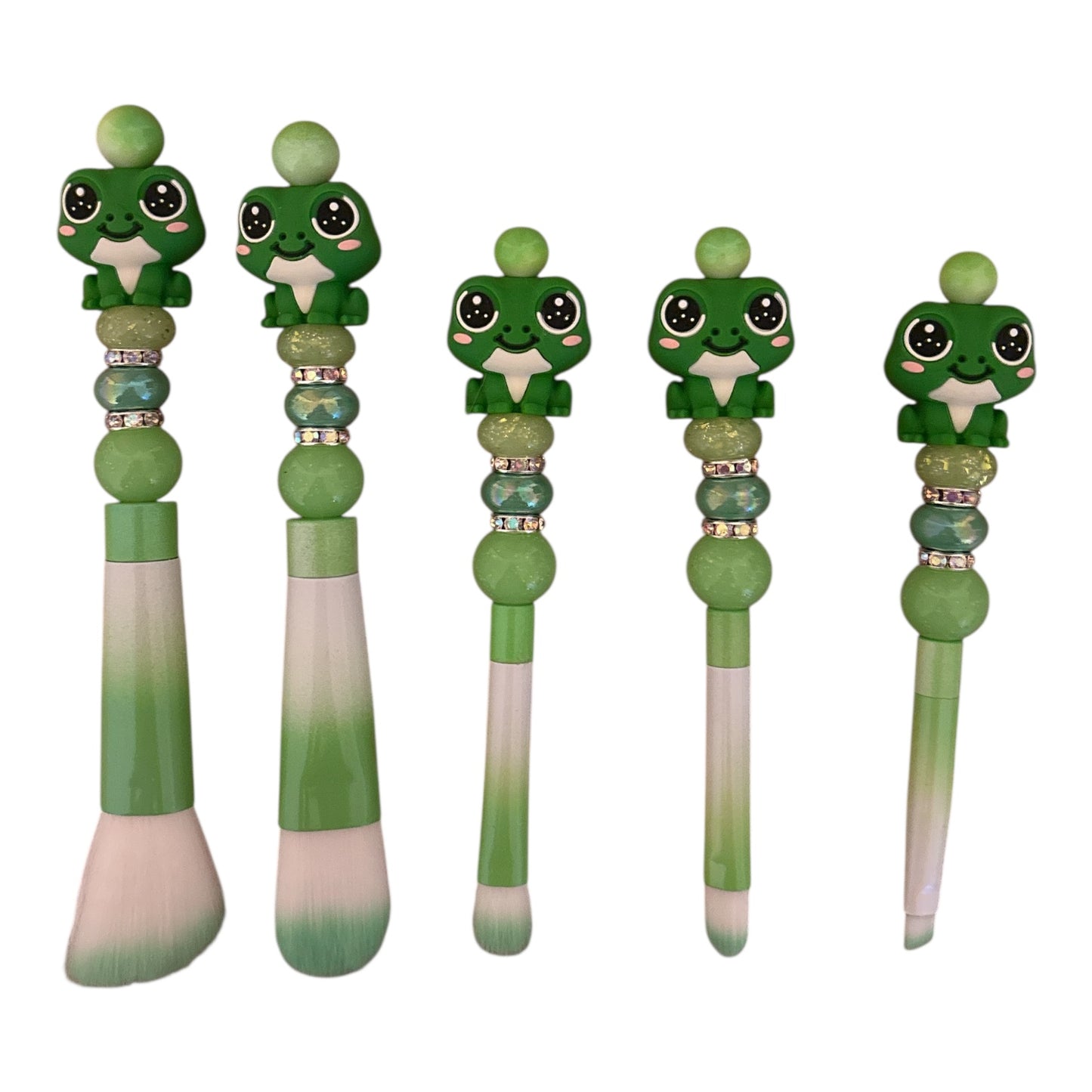 Beaded Makeup Brushes