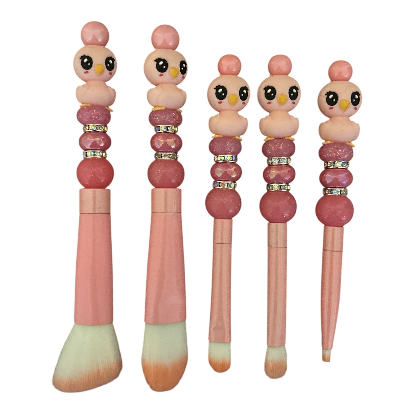 Beaded Makeup Brushes