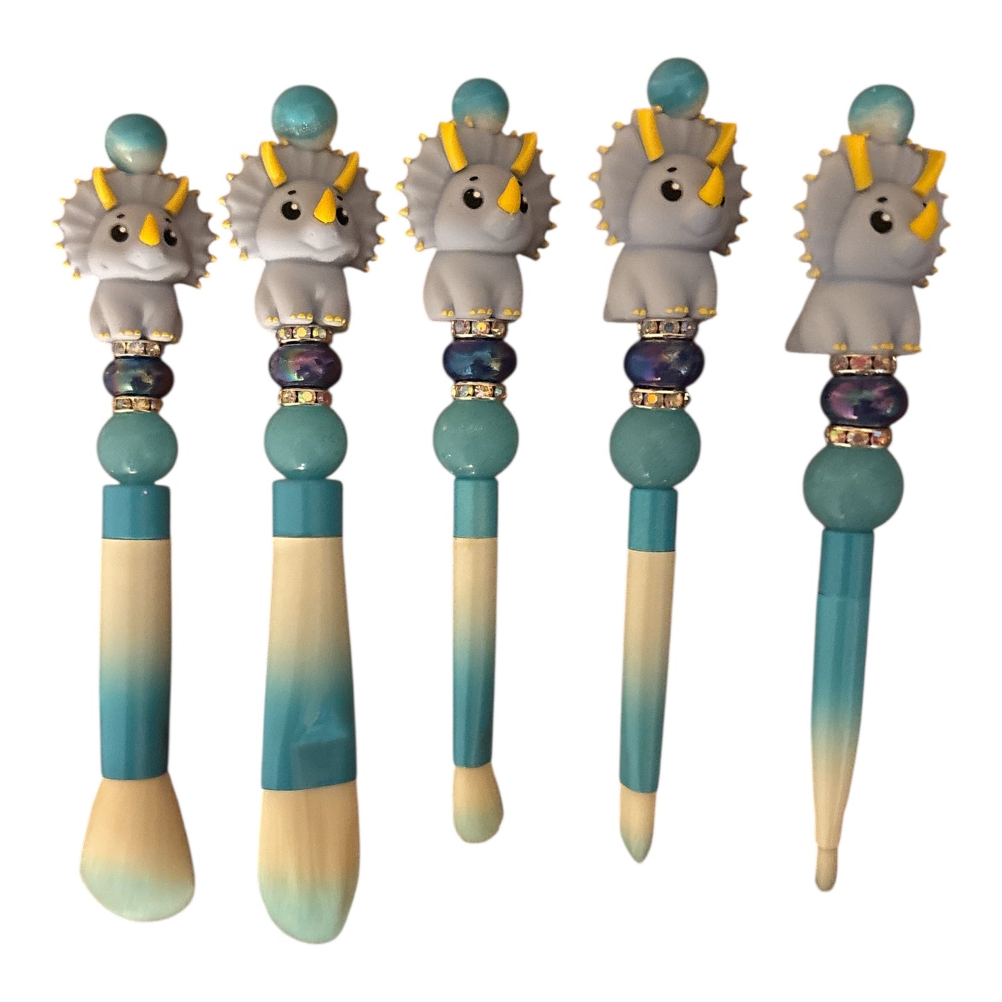 Beaded Makeup Brushes