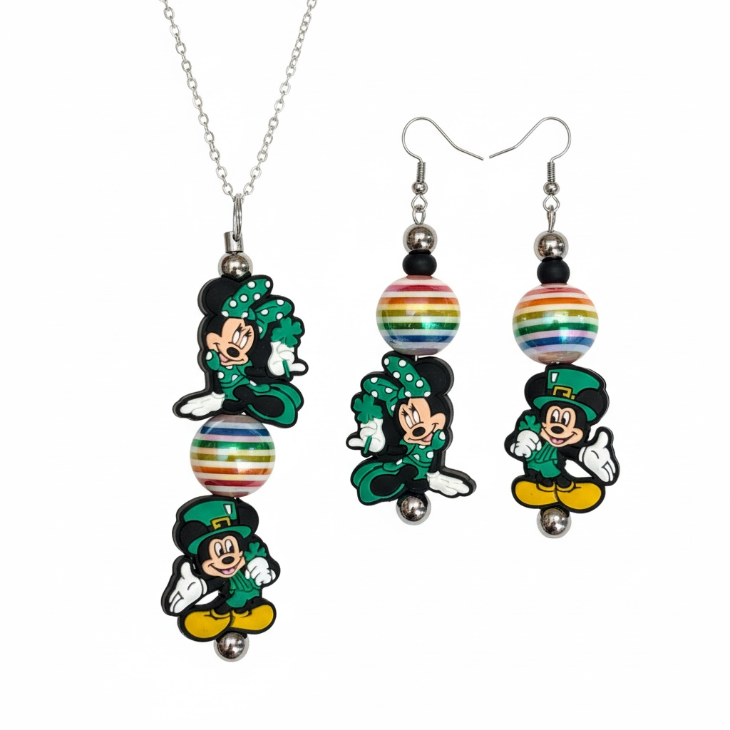 Lucky Mouse Couple Jewelry