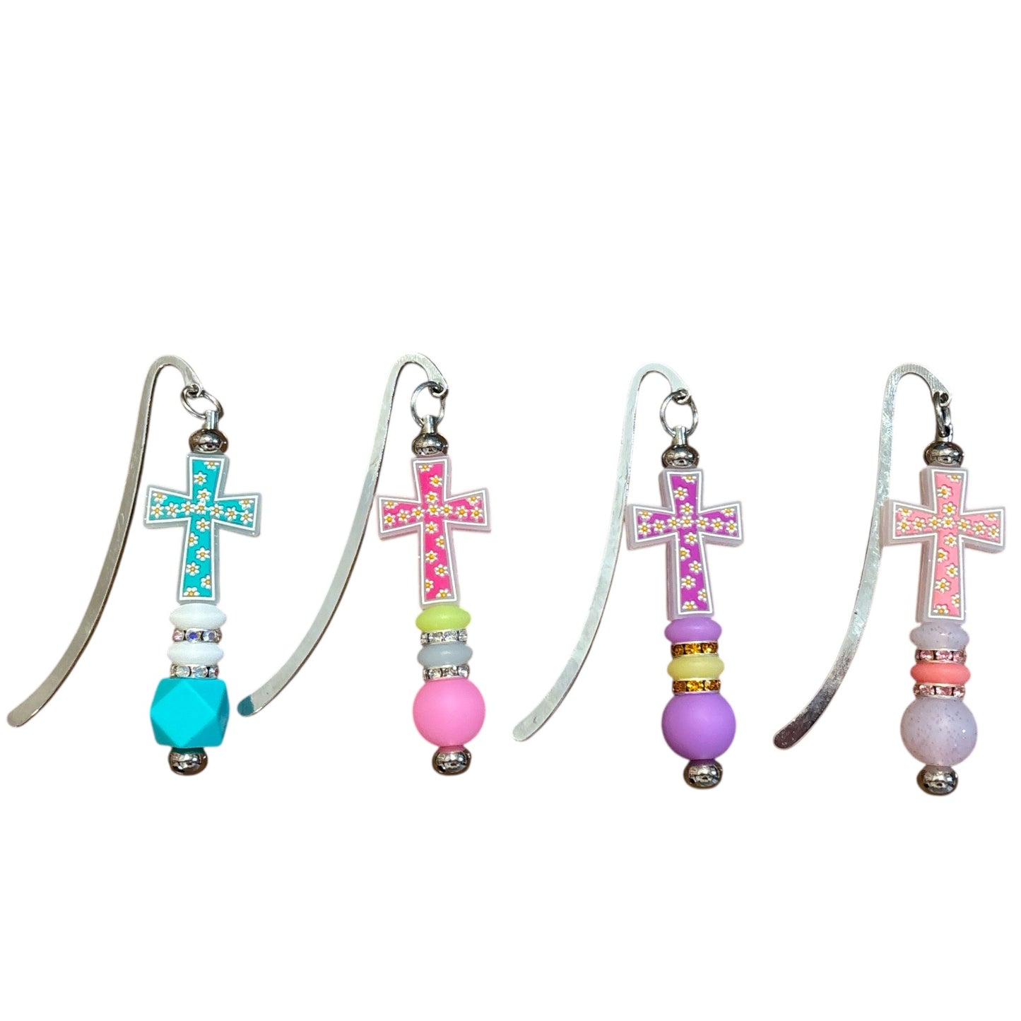 Beaded Cross Bookmarks