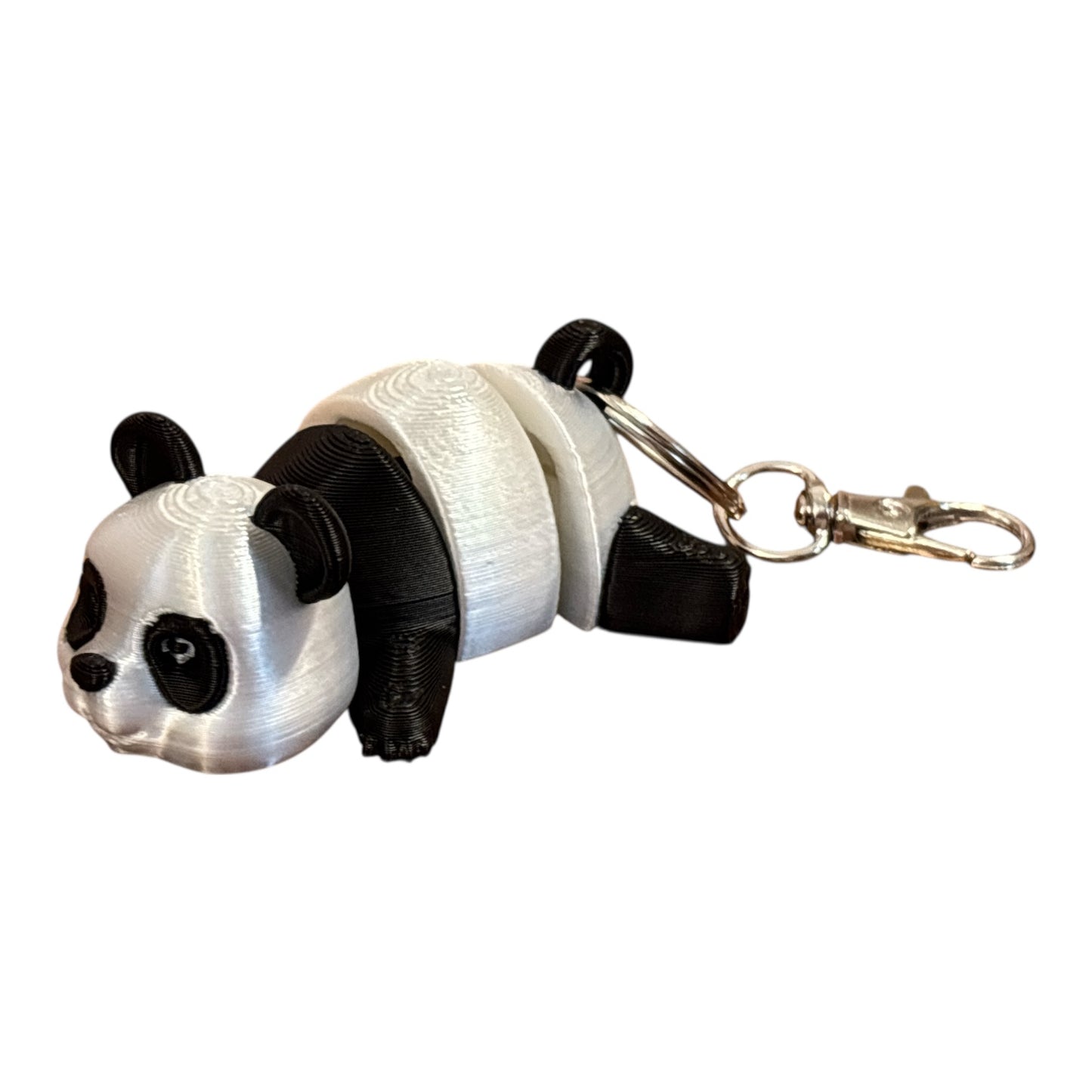 Articulated Panda Keychain – 3D Printed Flexi Fidget