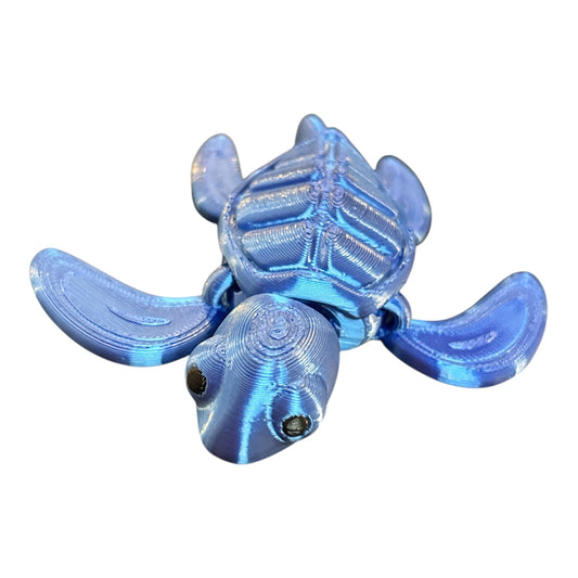Articulated Sea Turtle – 3D Printed Flexi Fidget