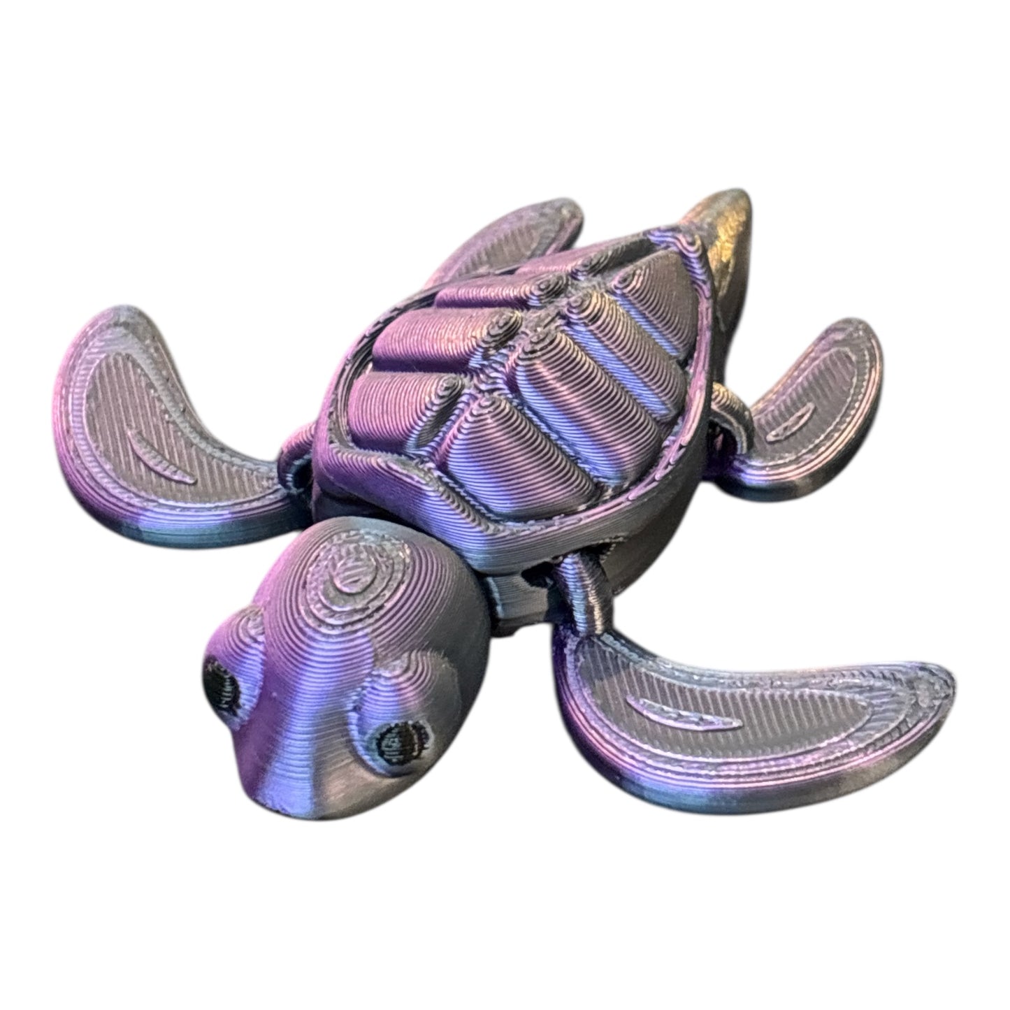 Articulated Sea Turtle – 3D Printed Flexi Fidget