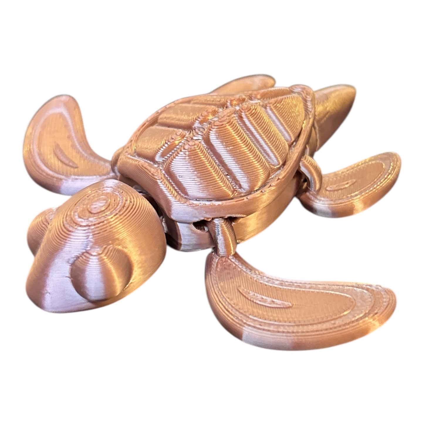 Articulated Sea Turtle – 3D Printed Flexi Fidget